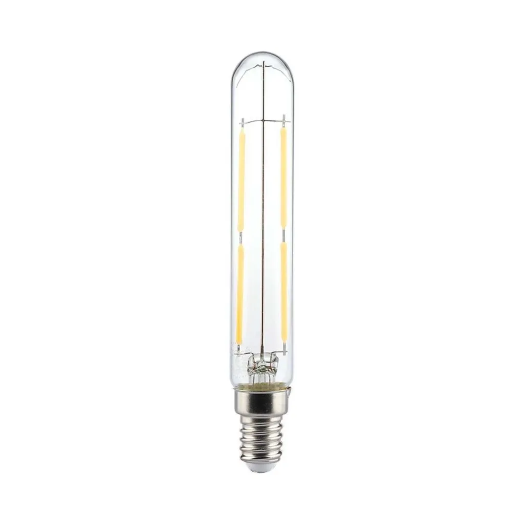 Led Bulb - 4W E14 T20 Filament Clear Glass 6500K - immagine 1