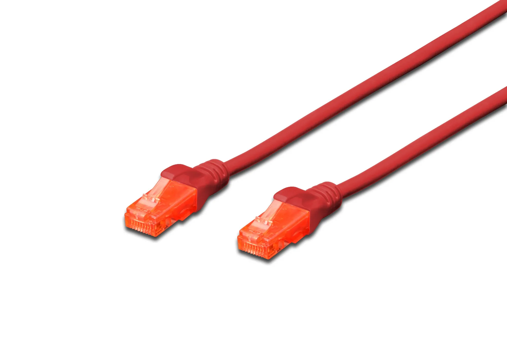 Cavo Rete Utp Cat. 6 Non Schermato Lszh Mt. 025 Rosso - immagine 1