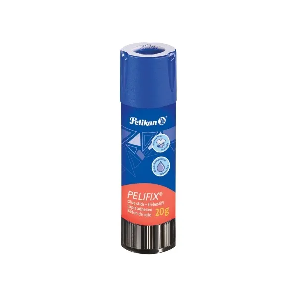 Colla stick Pelikan Pelifix 20g - Senza solventi - Lavabile con acqua fredda - Bianca - immagine 1