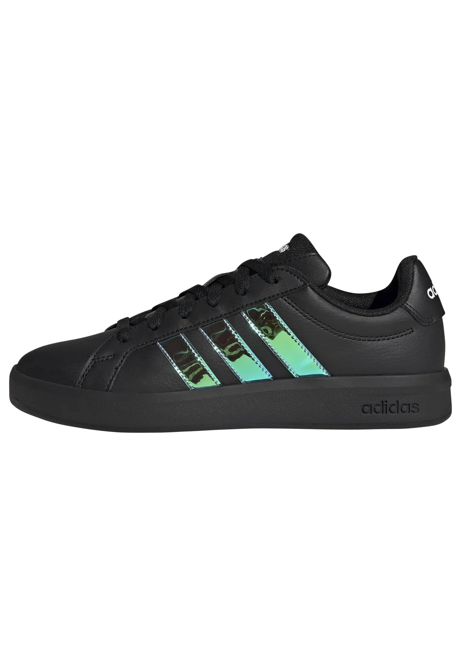 adidas Donna Grand Court Base 3.0 CHOES, Core Black/Core Black/Ftwr White, 39 1/3 EU - immagine 1