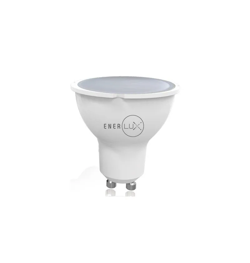 Lampadina Led Enerlux Gu10 9W 2800°K Luce Calda Faretto Lume - immagine 1