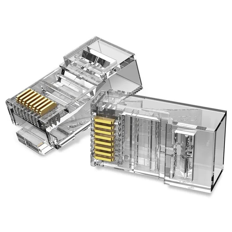 Vention IDDR0-10 cavo di collegamento RJ-45 Trasparente - immagine 1