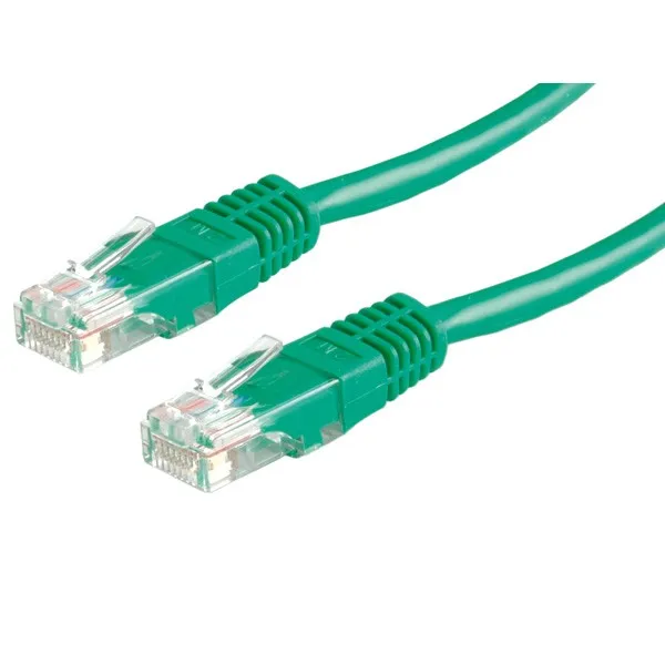 Value Utp Patchcord Cat.6 Class E Verde 2M - immagine 1