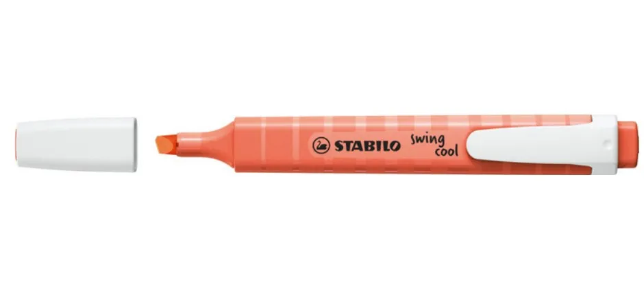 STABILO swing cool Pastell evidenziatore 1 pz Punta smussata Corallo - immagine 1