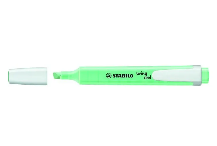 STABILO swing cool Pastel evidenziatore 1 pz Punta smussata Menta - immagine 1