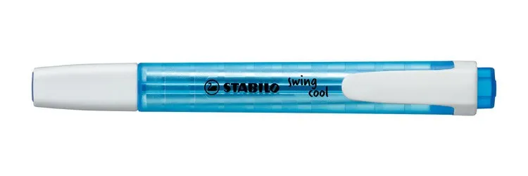 STABILO swing cool Pastel evidenziatore 1 pz Punta smussata Blu - immagine 1