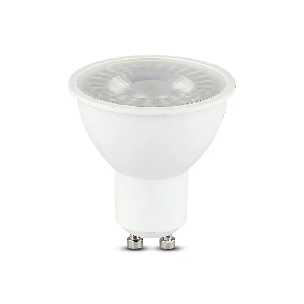 Led Spotlight - Cree Chip 7.5W Gu10 Plastic 110° 4000K - immagine 1