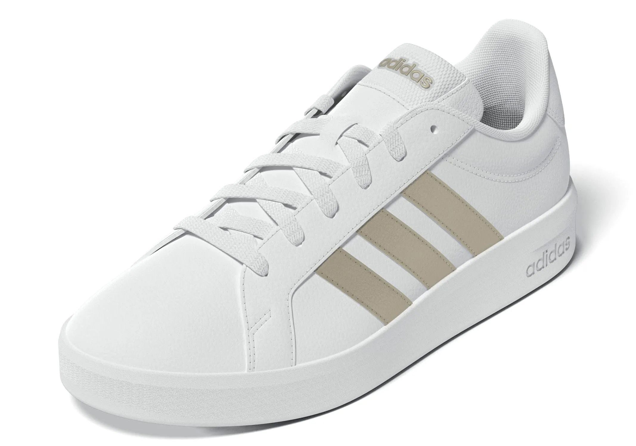 adidas Donna Grand Court Base 3.0 Shoes, Ftwr White/Cyber Met./Ftwr White, 42 2/3 EU - immagine 1