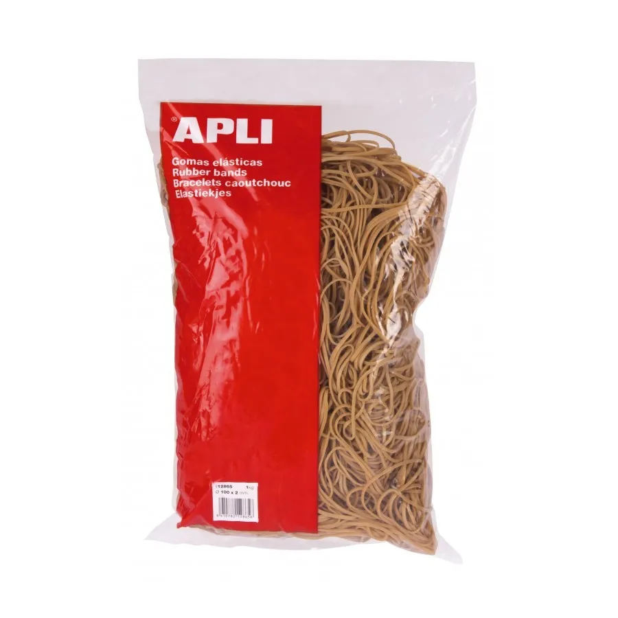 Apli Elastici Ø 100 x 2 mm - Alta Qualità - Sacchetto con 100g - immagine 1