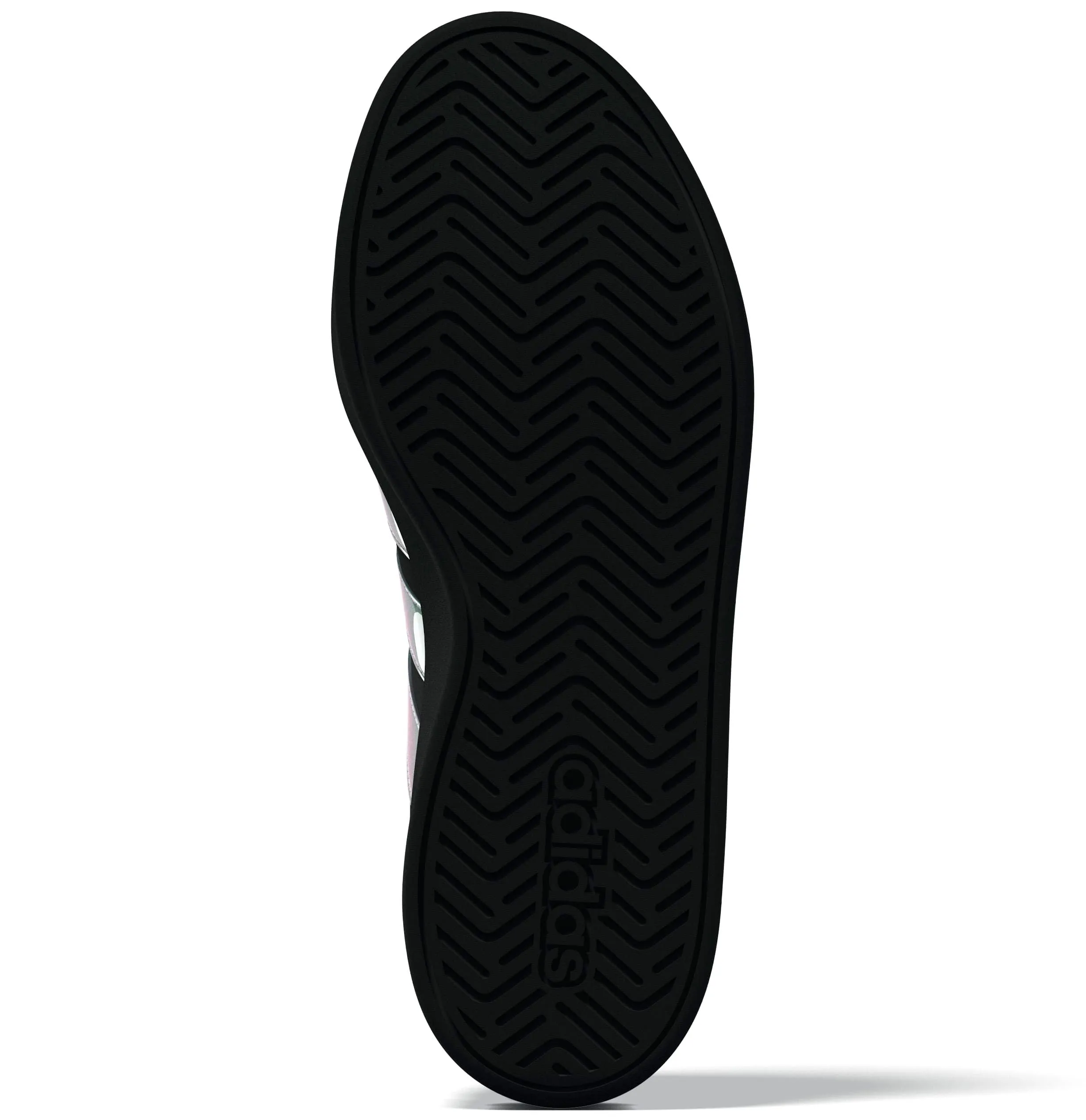 adidas Donna Grand Court Base 3.0 CHOES, Core Black/Core Black/Ftwr White, 38 EU - immagine 4
