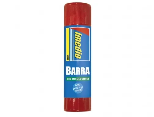Imedio Medium Glue Stick 21grs - Senza solventi - Lavabile - Adatto per uso scolastico - immagine 1