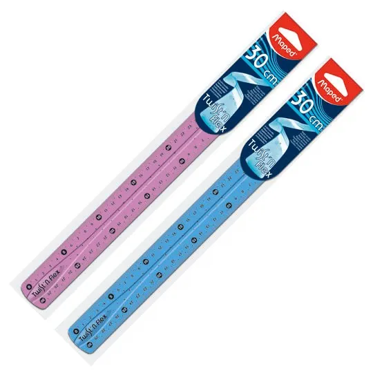 Maped 27900 righello 300 mm Plastica Blu Viola - immagine 1