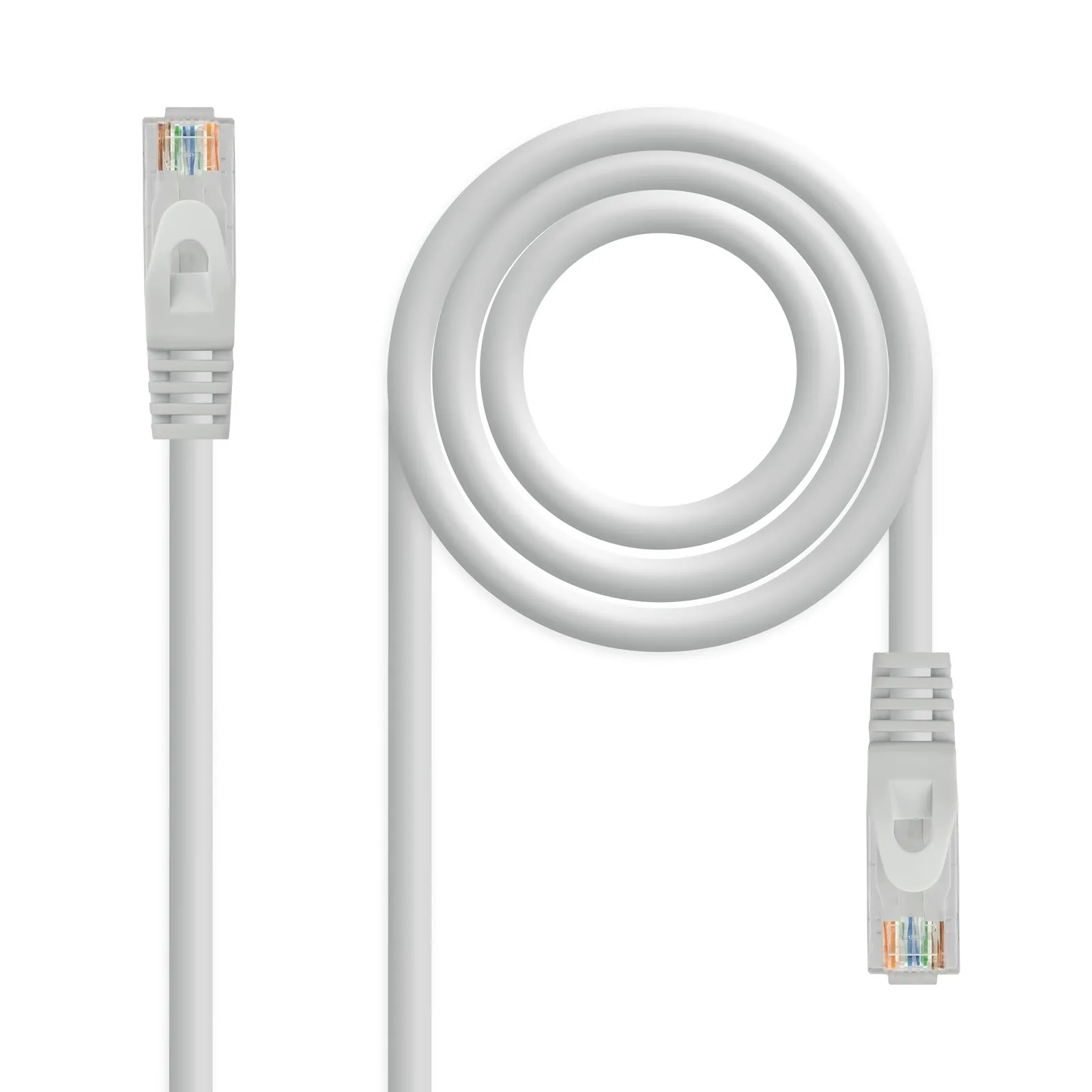Nanocable 10.20.1800-L25 cavo di rete Grigio 025 m Cat6a U/UTP (UTP) - immagine 1