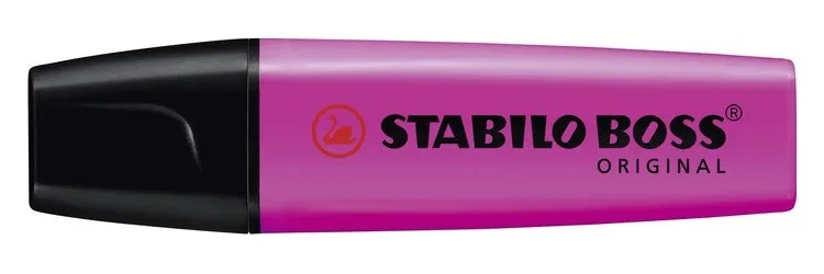STABILO Boss Original evidenziatore Punta smussata Lillà - immagine 1