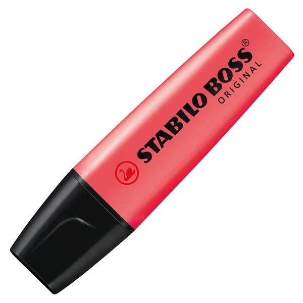 STABILO Boss Original evidenziatore 10 pz Rosso - immagine 1