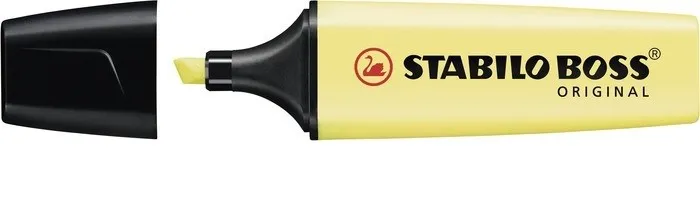 STABILO BOSS ORIGINAL evidenziatore 1 pz Punta smussata Giallo - immagine 1