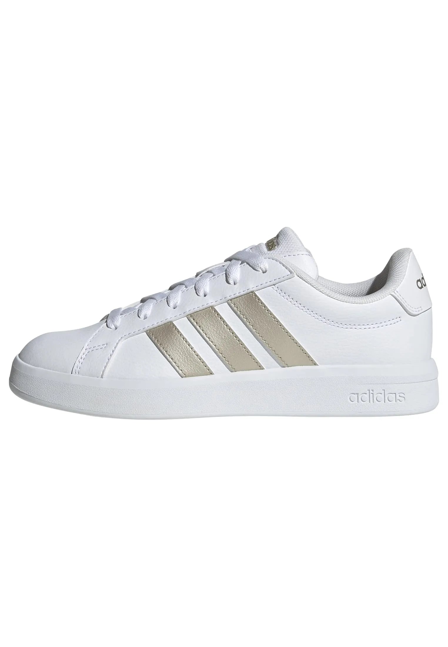 adidas Donna Grand Court Base 3.0 Shoes, Ftwr White/Cyber Met./Ftwr White, 38 EU - immagine 1