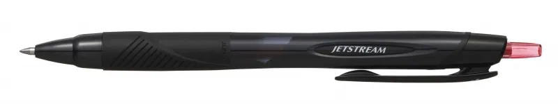Penna a sfera retrattile Uni-ball JetStream Sport SXN-157E - Penna a sfera da 07 mm - Tratto da circa 035 mm - Asciugatura istantanea - Ideale per mancini - Rosso - immagine 1