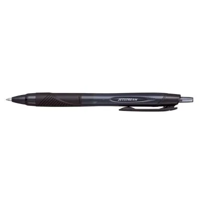 Penna a sfera retrattile Uni-ball JetStream Sport SXN-157E - Penna a sfera da 07 mm - Tratto da circa 035 mm - Asciugatura istantanea - Ideale per mancini - Nero - immagine 1