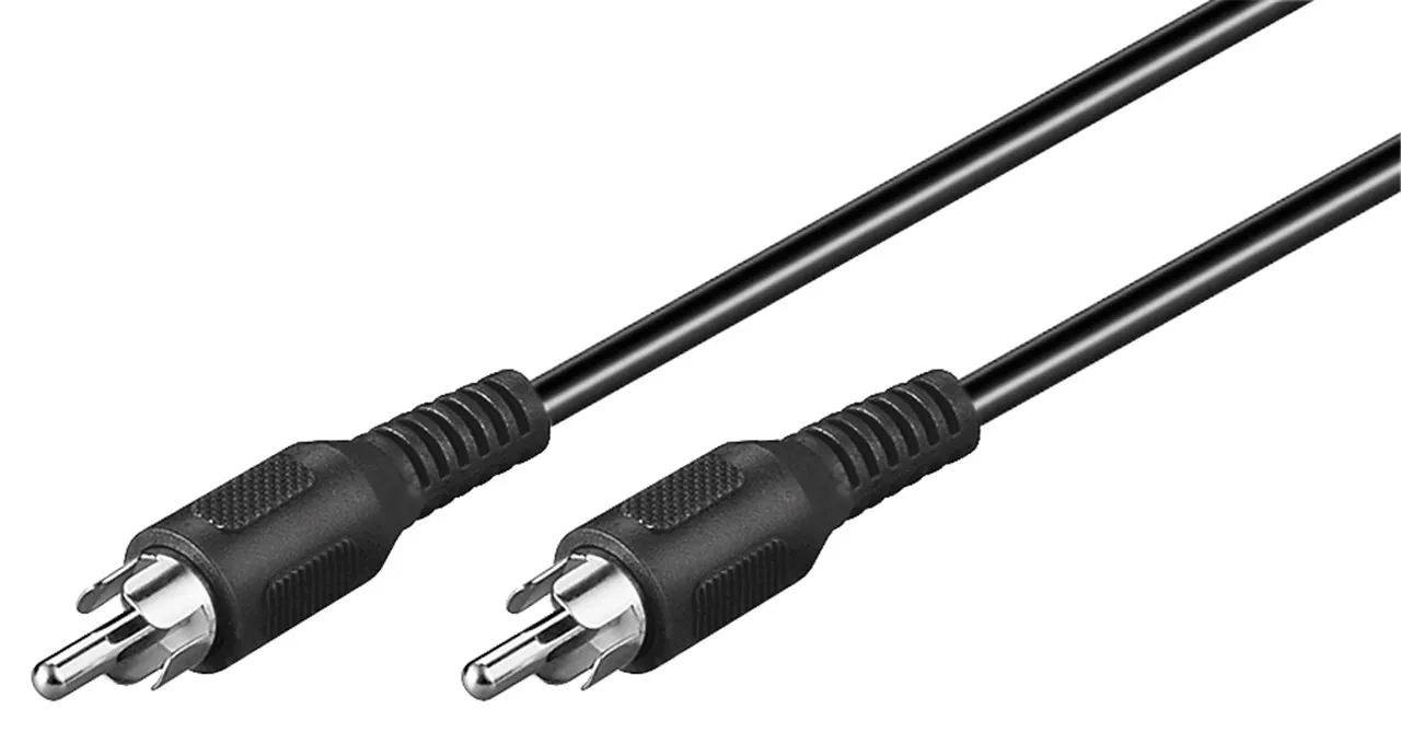 Cavo Audio Mono Connettori Cinch (Rca) Maschio/Maschio Mt.2 - immagine 1