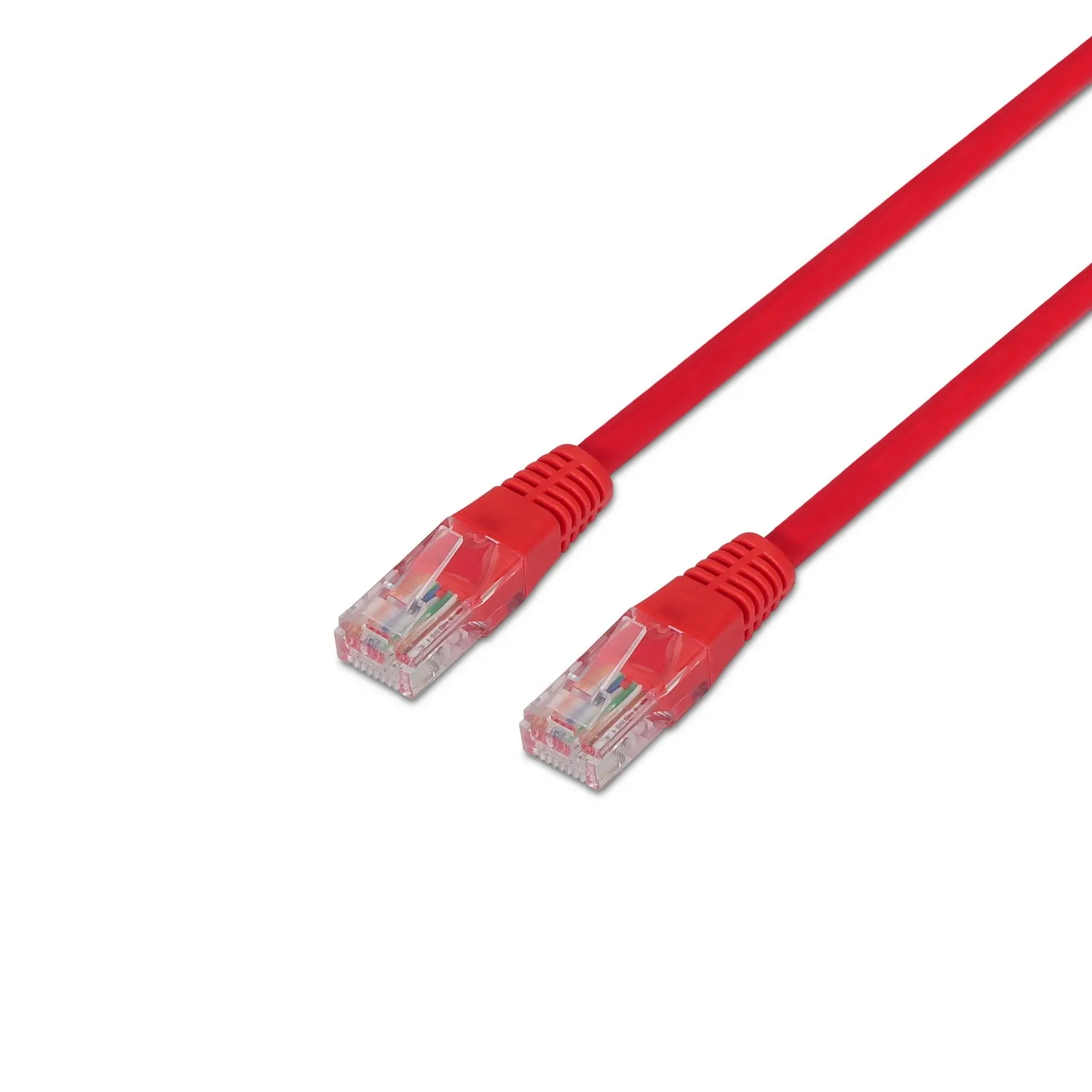 AISENS A135-0238 cavo di rete Rosso 1 m Cat6 U/UTP (UTP) - immagine 1