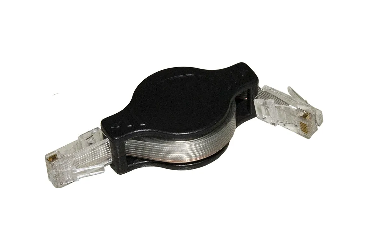Cavo Retrattile Rj45 Cat 5E Mt 150 - immagine 1
