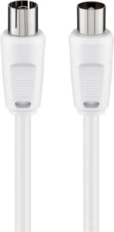 Cavo Antenna Maschio/Femmina Mt 150 Colore Bianco - immagine 1