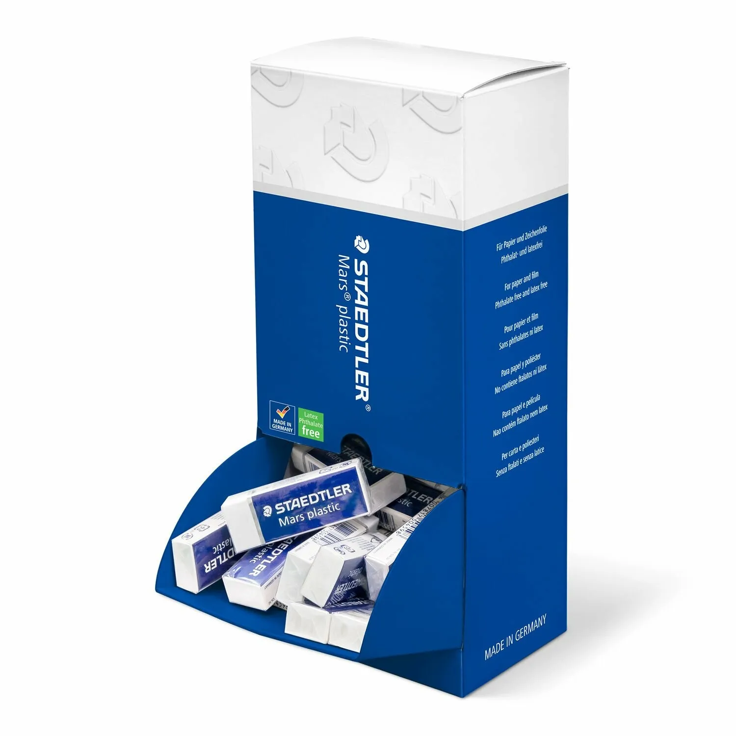 Gomma da cancellare Staedtler Mars in plastica - Plastica - Alta precisione - Bianca - immagine 1