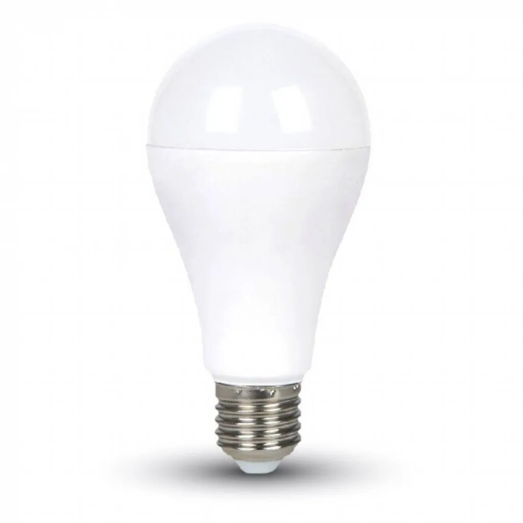 V-TAC Lampadina LED E27 15W 100LM/W A65 2700K - immagine 1