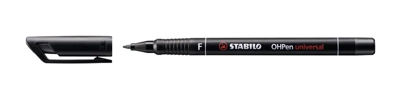 STABILO OHPen marcatore permanente Nero 1 pz - immagine 1