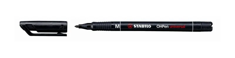 STABILO OHPen marcatore permanente Nero 1 pz - immagine 1