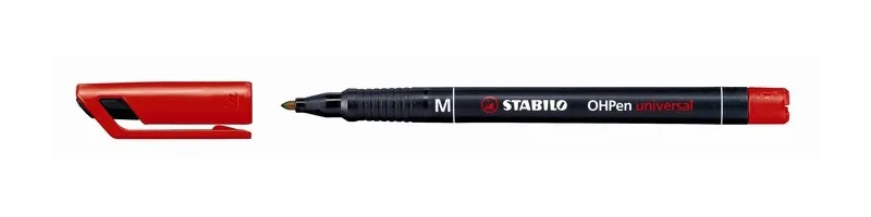 STABILO OHPen marcatore permanente Rosso 1 pz - immagine 1