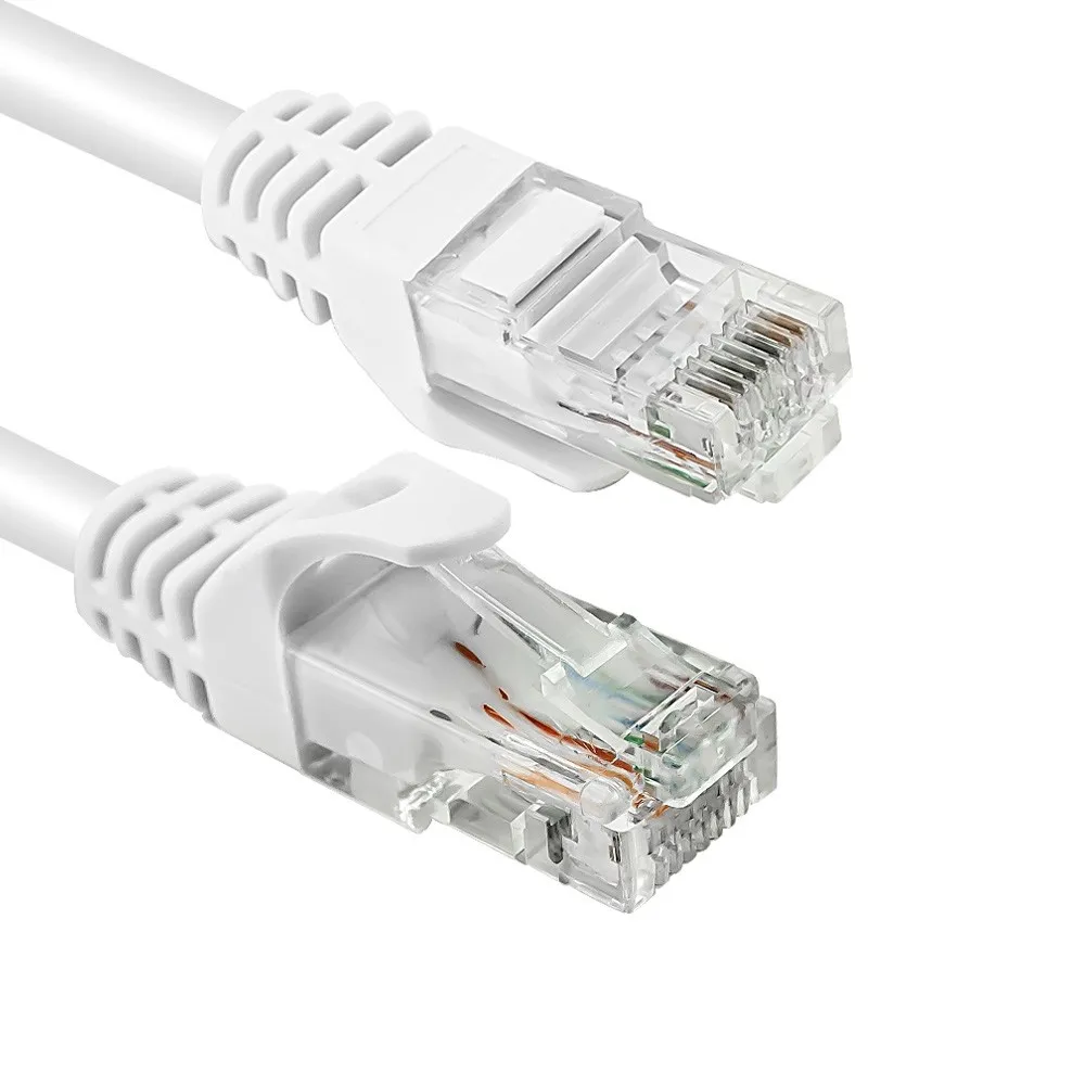Vultech Cavo Ethernet Utp Cat.6 1Mt Bianco - immagine 1