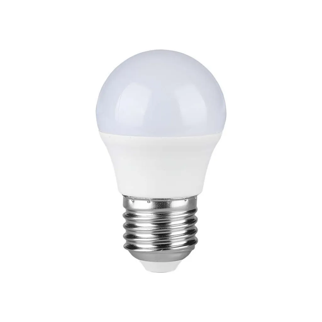V-TAC PRO Lampadina LED Chip Samsung E27 3.7W G45 4000K - immagine 1