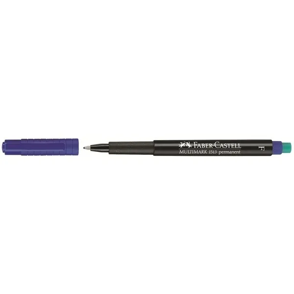 Faber-Castell Multimark marcatore permanente Blu 1 pz - immagine 1