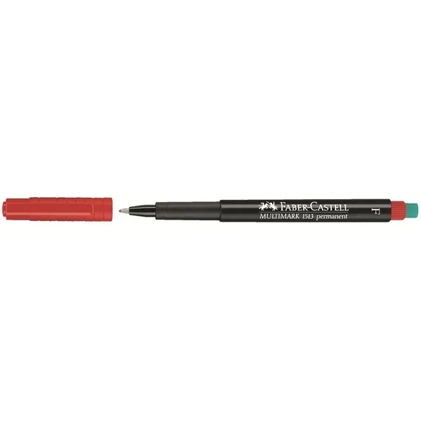 Faber-Castell Multimark marcatore permanente Rosso 1 pz - immagine 1