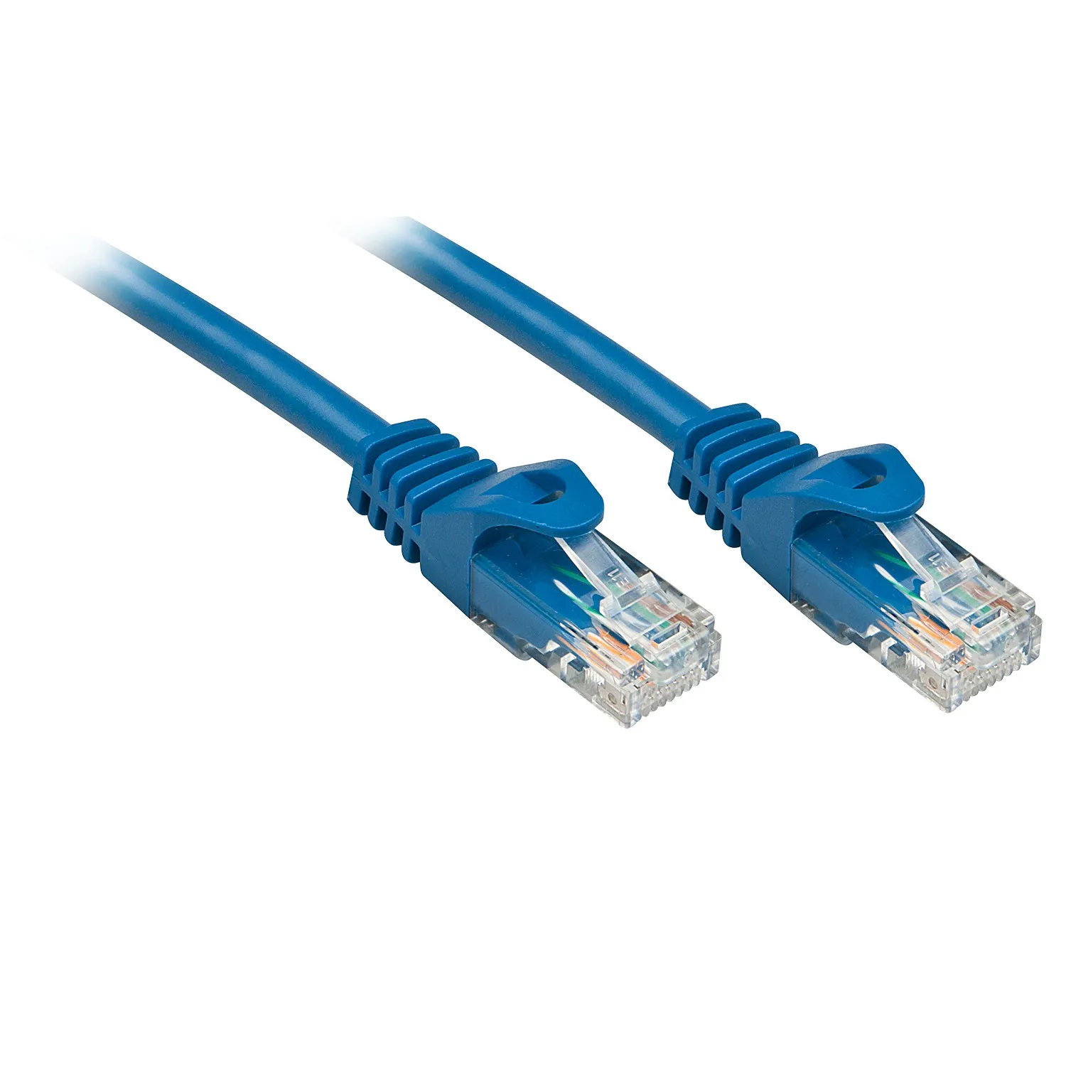Lindy Cavo Di Rete Cat. 6U/Utp Basic Connettore Rj45 Non Schermato Guaina In Pvc 0.3 Mt Blu - immagine 1