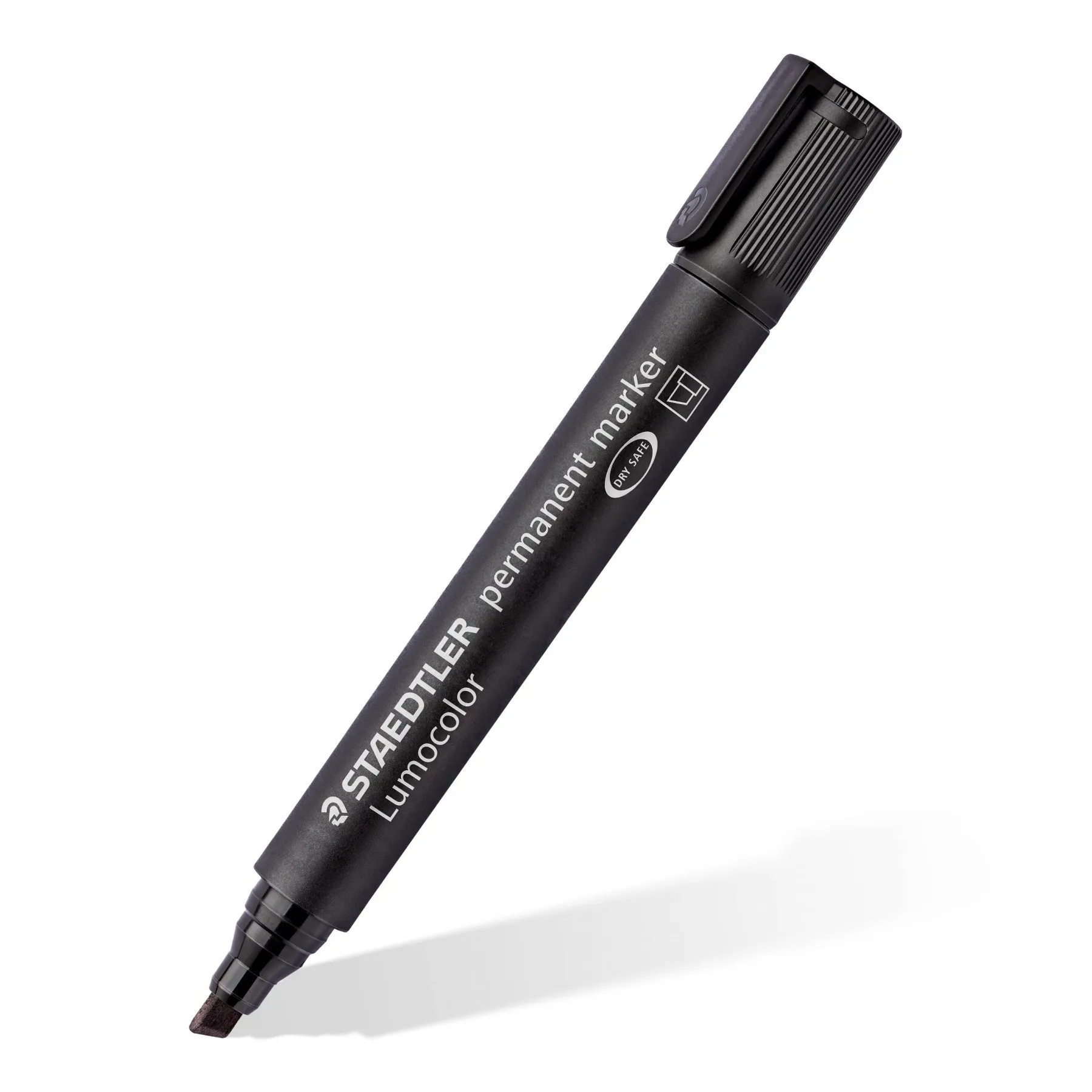 Staedtler Lumocolor 350 marcatore permanente Punta smussata Nero 1 pz - immagine 1