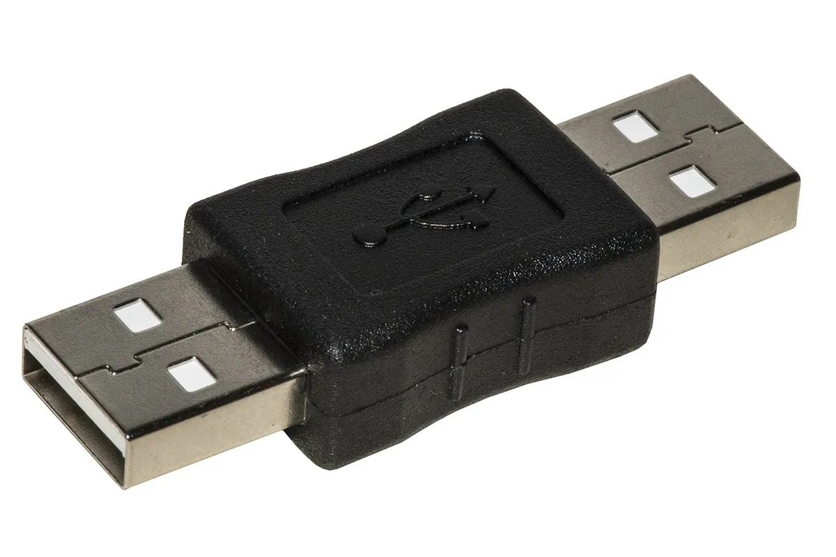 Adattatore Usb 2.0 Connettori Maschio/Maschio - immagine 1