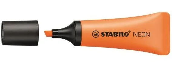 STABILO 72/54 evidenziatore 10 pz Punta smussata Arancione - immagine 1