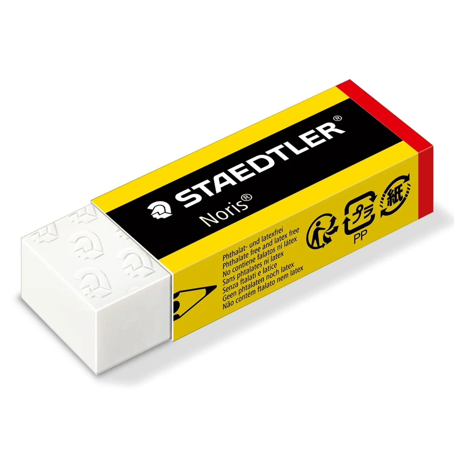 Staedtler Noris 526 N20 Gomma da cancellare - Alta qualità - Minimo spreco - Colore bianco - immagine 1