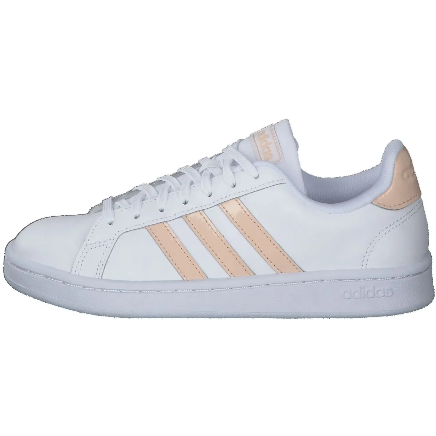 adidas Damen Grand Court Sneaker, Cloud White/Halo Blush/Cloud White, 37 1/3 EU - immagine 2