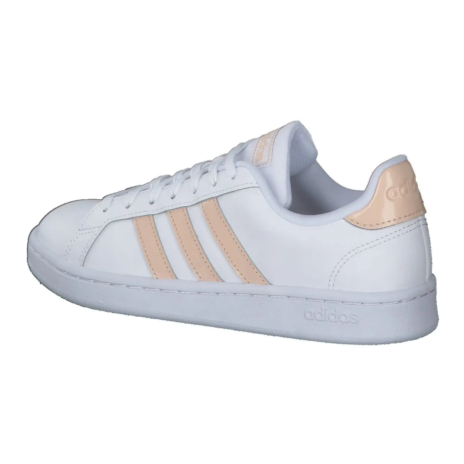 adidas Damen Grand Court Sneaker, Cloud White/Halo Blush/Cloud White, 37 1/3 EU - immagine 3