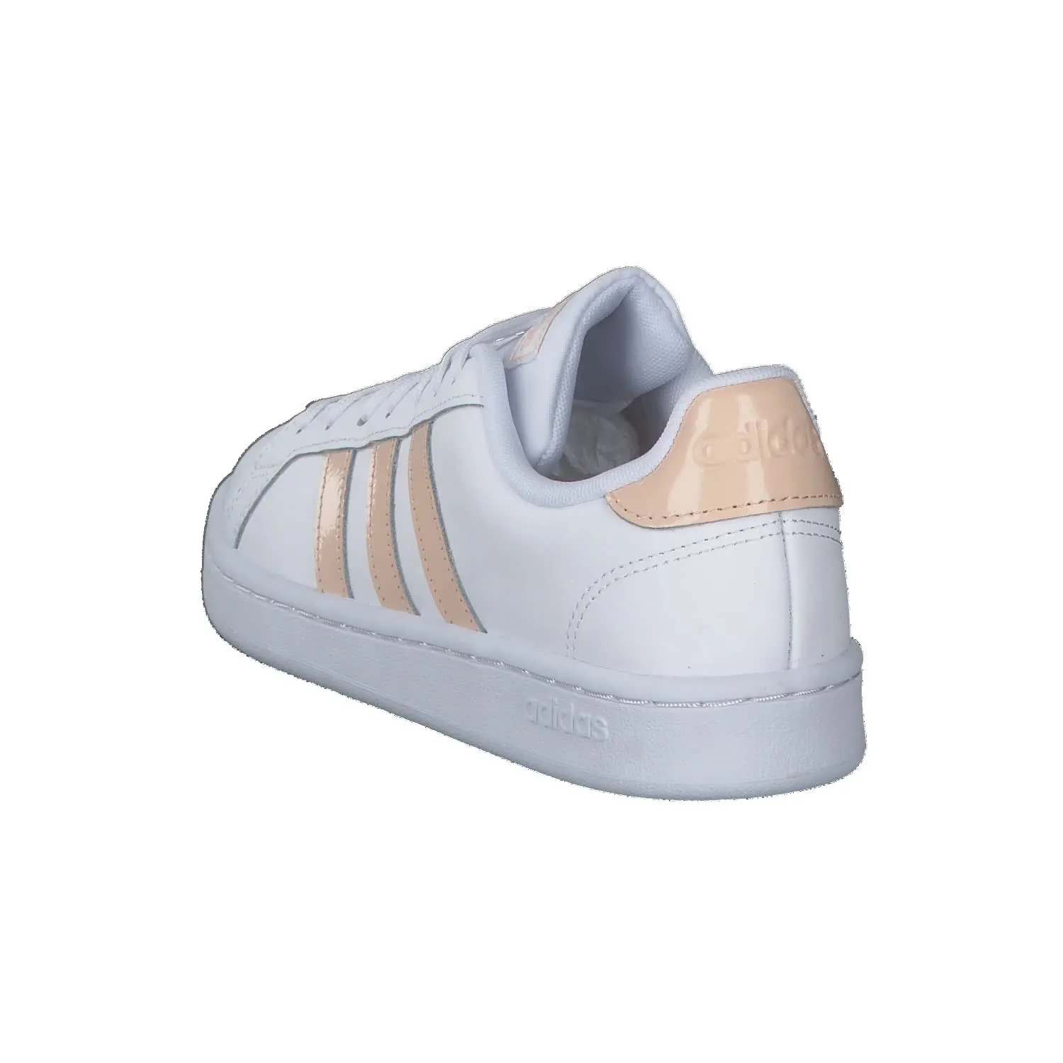 adidas Damen Grand Court Sneaker, Cloud White/Halo Blush/Cloud White, 37 1/3 EU - immagine 4