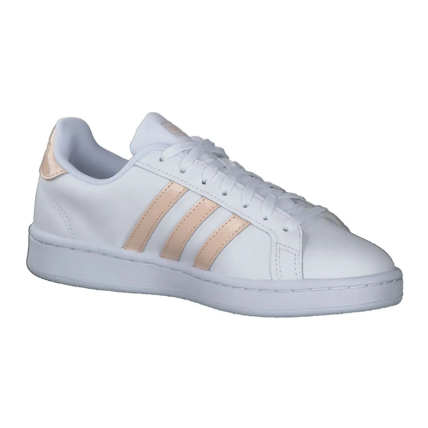adidas Damen Grand Court Sneaker, Cloud White/Halo Blush/Cloud White, 37 1/3 EU - immagine 9