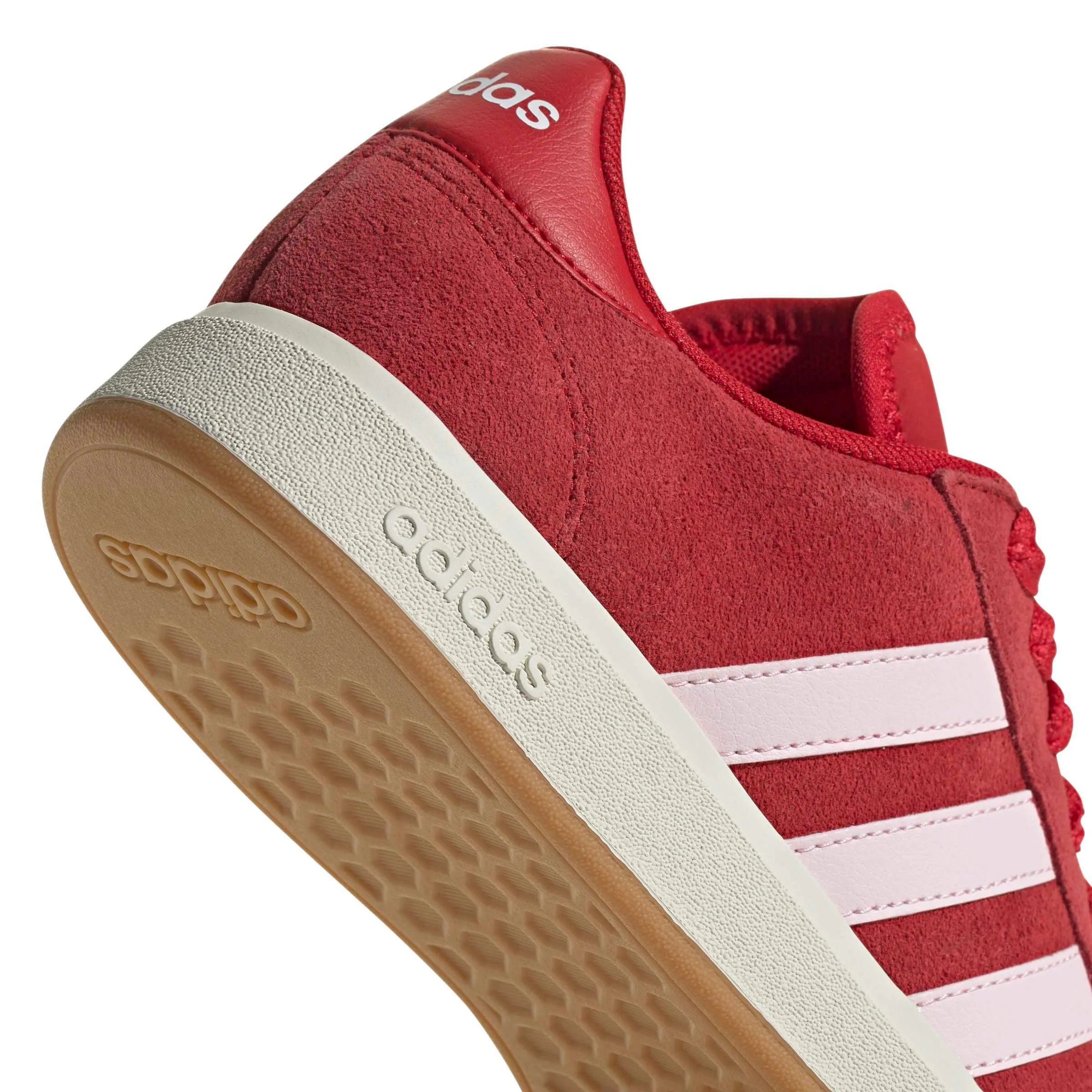 adidas Donna Grand Court Base 00s Shoes, Better Scarlet/Clear Pink/off White, 36 2/3 EU - immagine 5