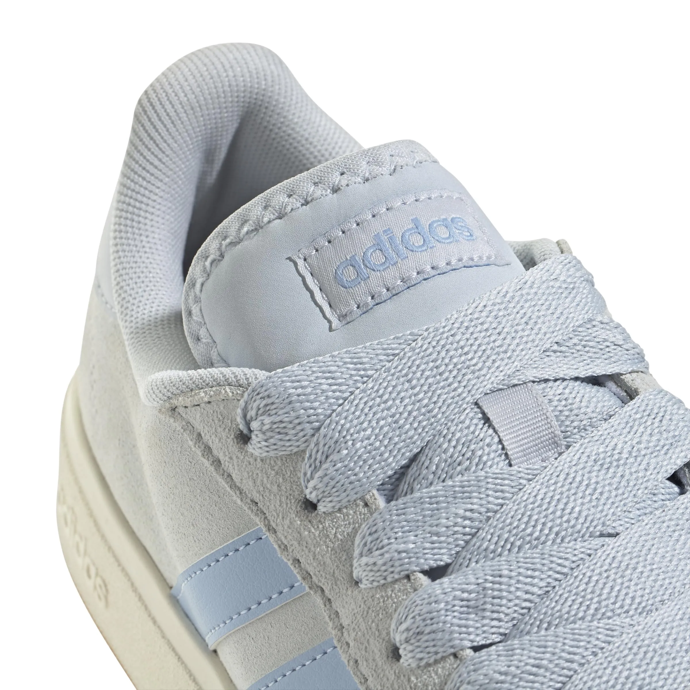 Adidas Donna Grand Court Base 00s Shoes, Halo Blue/Glow Blue/Chalk White, 40 EU - immagine 4