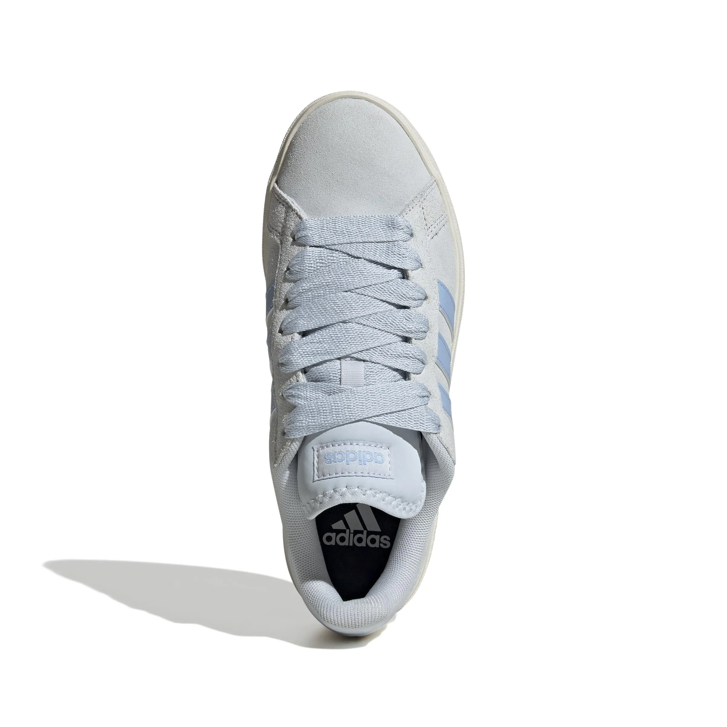 Adidas Donna Grand Court Base 00s Shoes, Halo Blue/Glow Blue/Chalk White, 36 EU - immagine 7