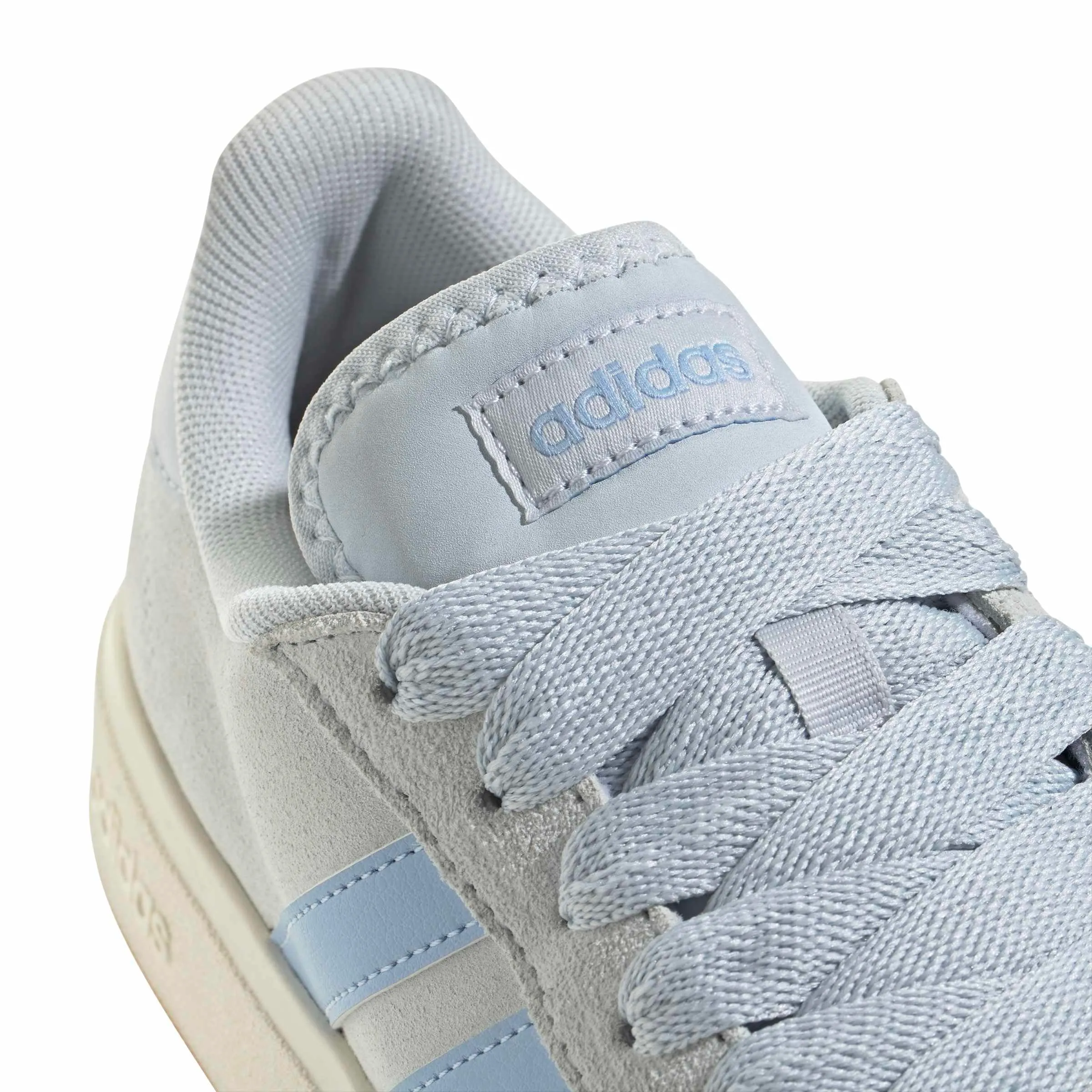 Adidas Donna Grand Court Base 00s Shoes, Halo Blue/Glow Blue/Chalk White, 40 2/3 EU - immagine 4
