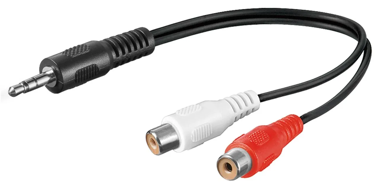 Adattatore Sdoppiatore Audio Stereo - Mt. 020 - immagine 1